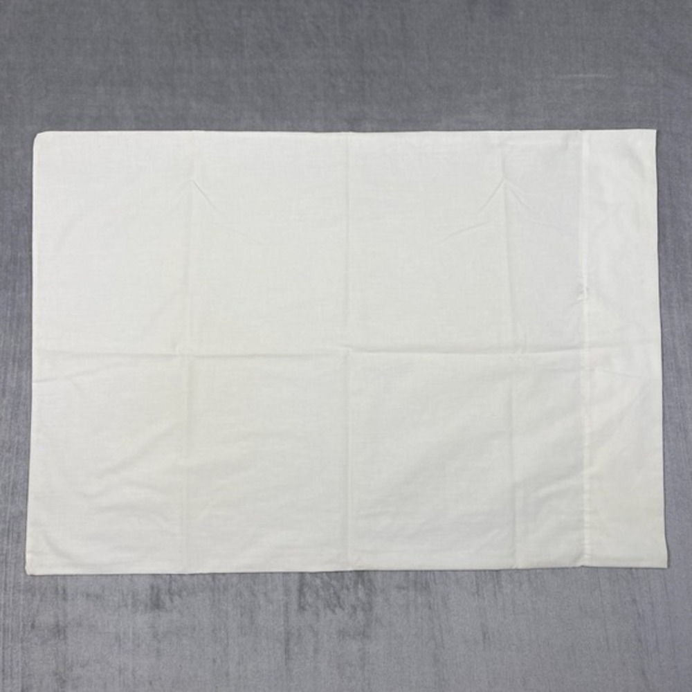 Vtg MCM‎ Fieldcrest Pillowcase Queen Size 100% Cotton Made in USA Luxury Hygge